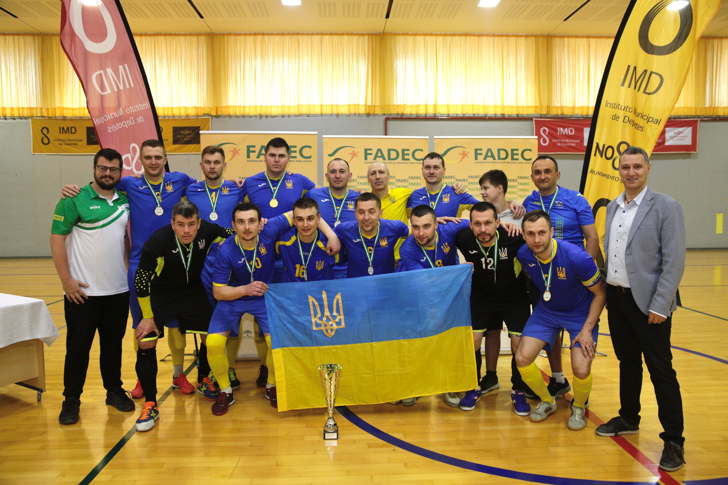 Selección de Ucrania campeona