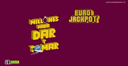 Logotipo del Eurojackpot de la ONCE