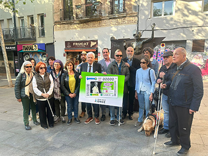 Presentación del cupón dedicado a Mercè Rodoreda