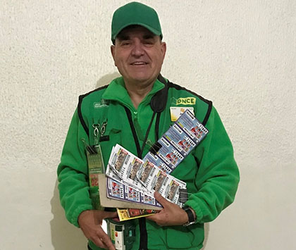 Juan Martínez, vendedor que ha dado un Sueldazo en Roquetas