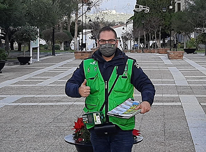 Demetrio Rosillo, vendedor de la ONCE que ha dado un Sueldazo en  Castellar