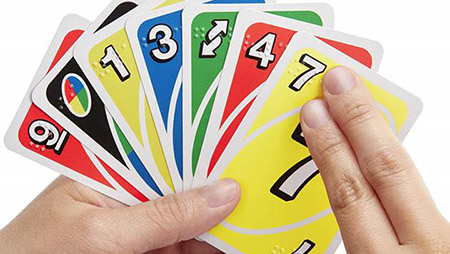 Juego de cartas «Número uno»