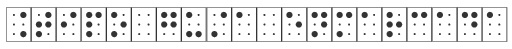Braille tipo guía enmarcada