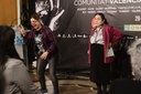 Dos actrices de Samaruc en una pequeña representación