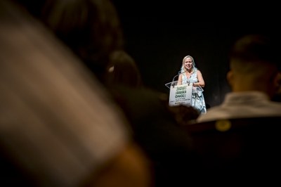 Intervención de Yessica Quintana, delegada de Inclusión Social del Ayuntamiento de Jerez de la Frontera
