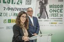 Gloria Bazán durante su intervención