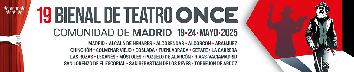 Banner 19 Bienal de Teatro ONCE