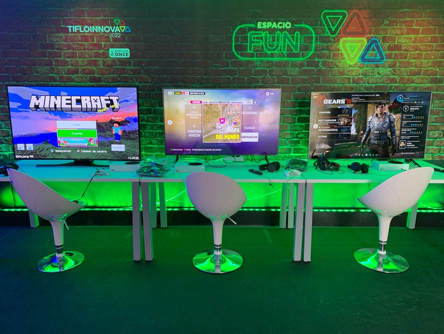 Espacio FUN en Tifloinnova 2022, zona Xbox